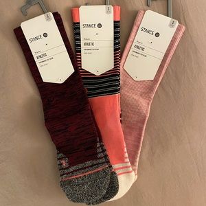 Stance Women’s Circuit Crew Socks BUNDLE - Small